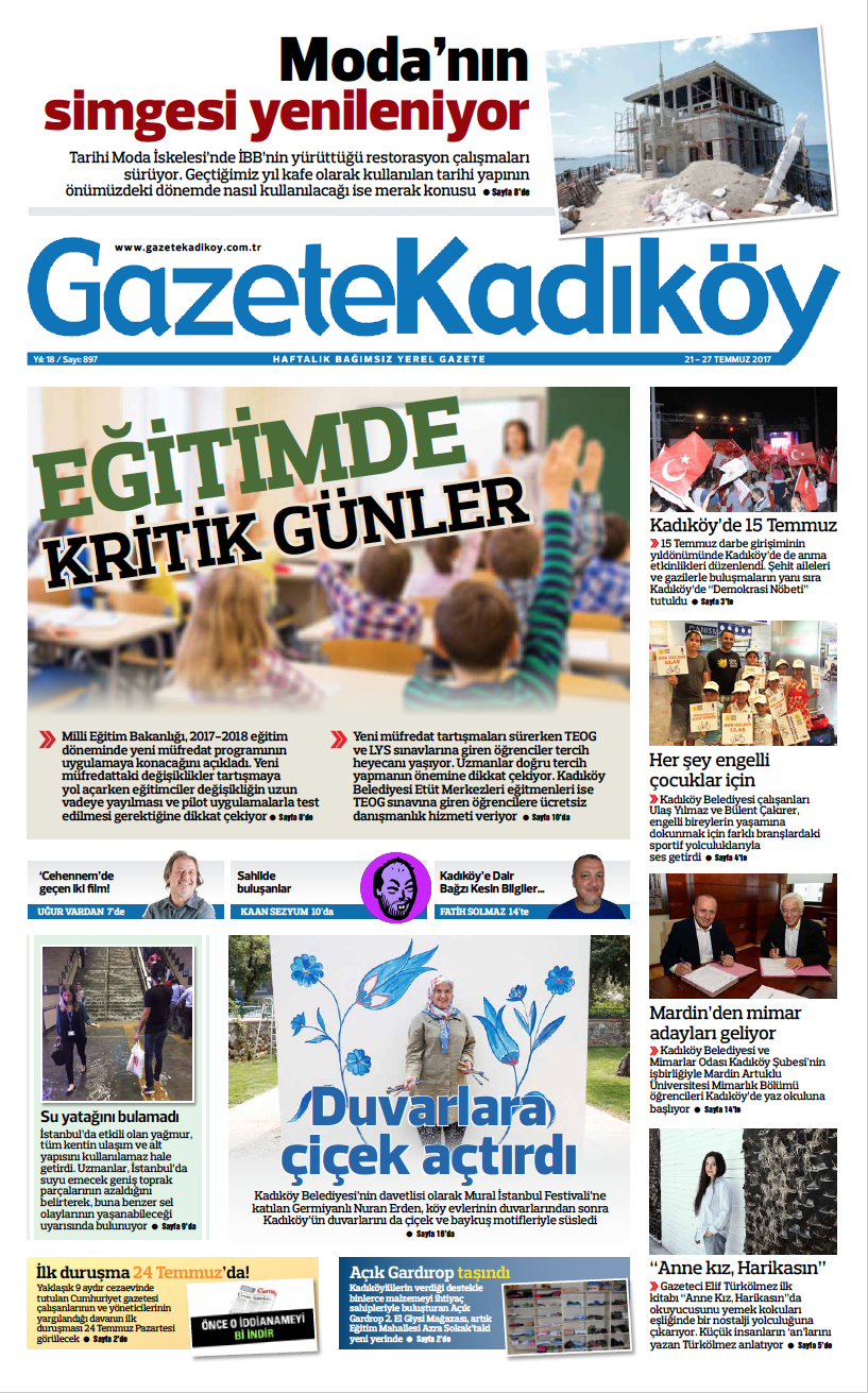Gazete Kadıköy - 897.SAYI