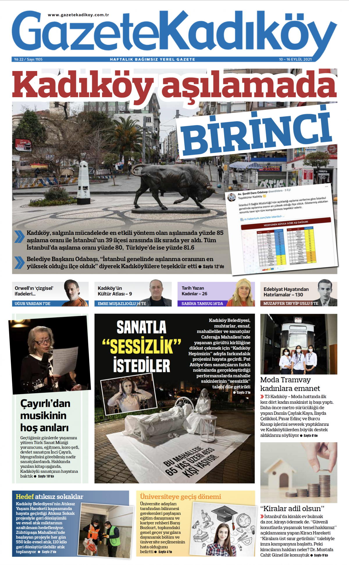 Gazete Kadıköy - 1105. Sayı