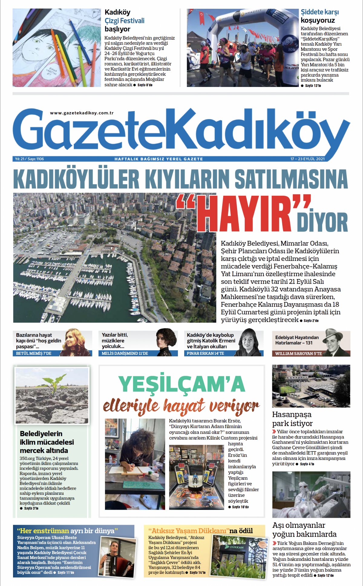 Gazete Kadıköy - 1106. Sayı