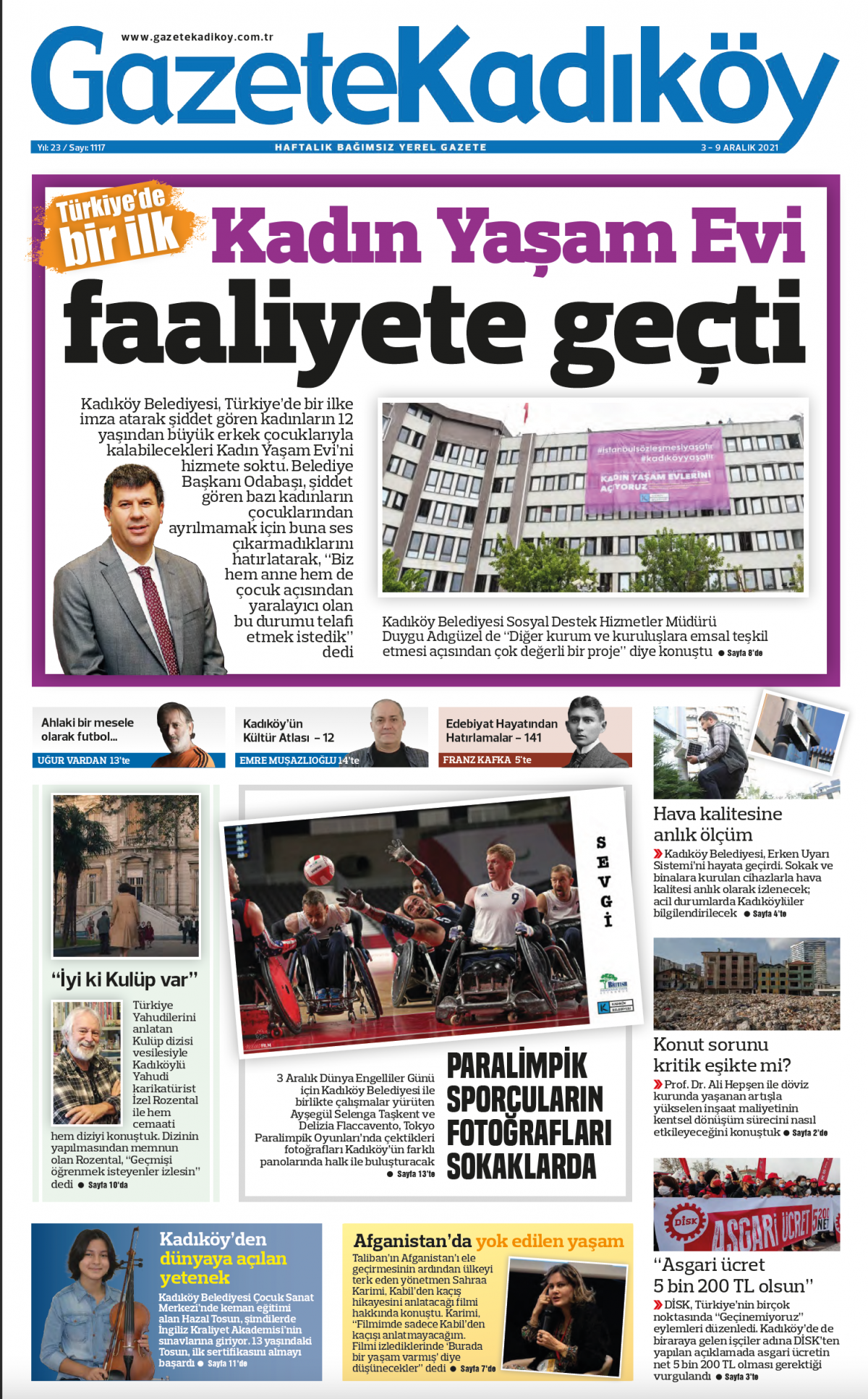 Gazete Kadıköy - 1117. Sayı