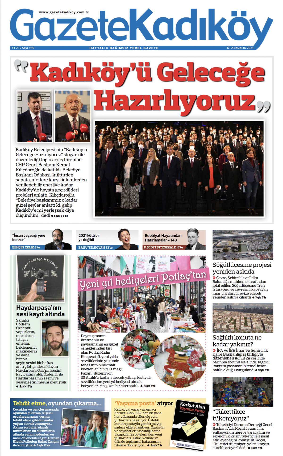 Gazete Kadıköy - 1119. SAYI