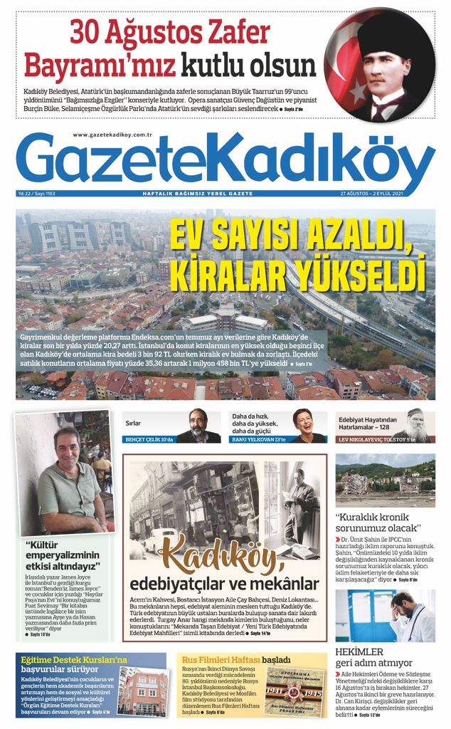 Gazete Kadıköy - 1103. Sayı